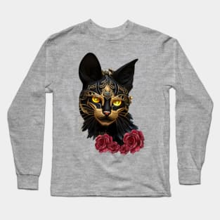 The Ancient Egyptian god of cats  Bastet Long Sleeve T-Shirt